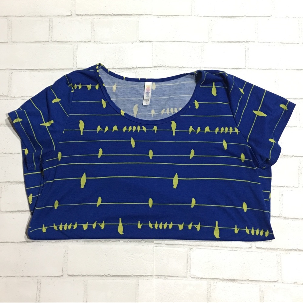 EUC LuLaRoe Classic Tee L